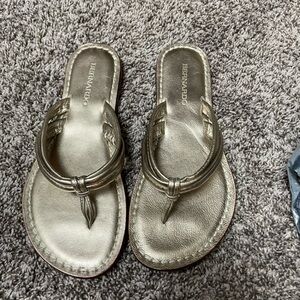 Bernardo Women's Gold Sandals